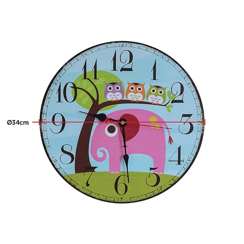 Large Kids Wall Clock