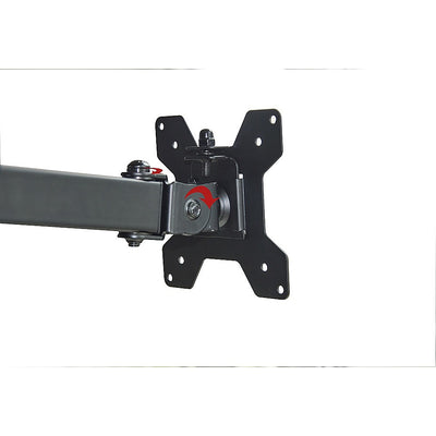 Dual LCD Monitor Desk Mount Stand Adjustable Fits 2 Screens Up To 27"