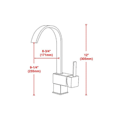 Basin Mixer Tap Faucet -Kitchen Laundry Bathroom Sink