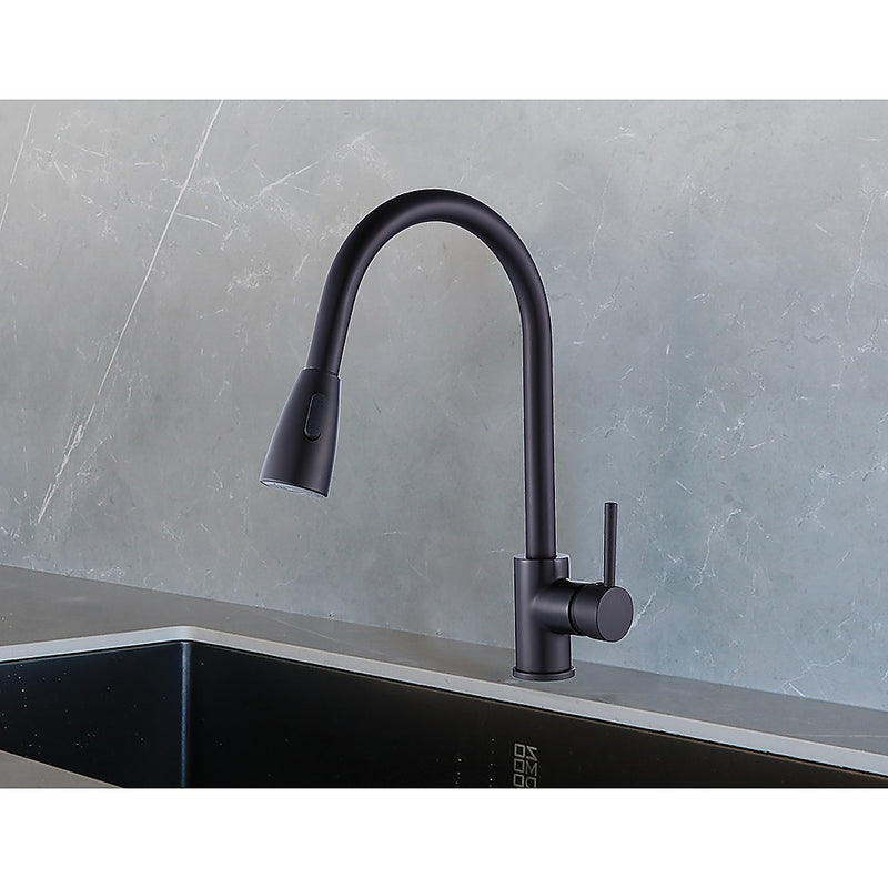 Basin Mixer Pull-Down Tap Faucet -Kitchen Laundry Bathroom Sink