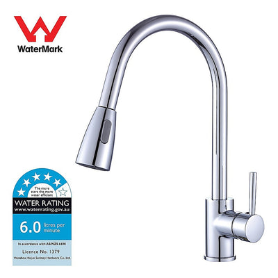 Basin Mixer Pull-Down Tap Faucet -Kitchen Laundry Bathroom Sink