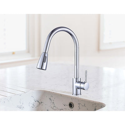 Basin Mixer Pull-Down Tap Faucet -Kitchen Laundry Bathroom Sink