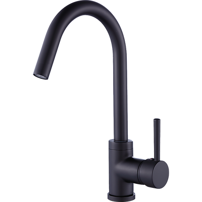 Kitchen Mixer Tap Faucet Basin Laundry Sink - BLACK