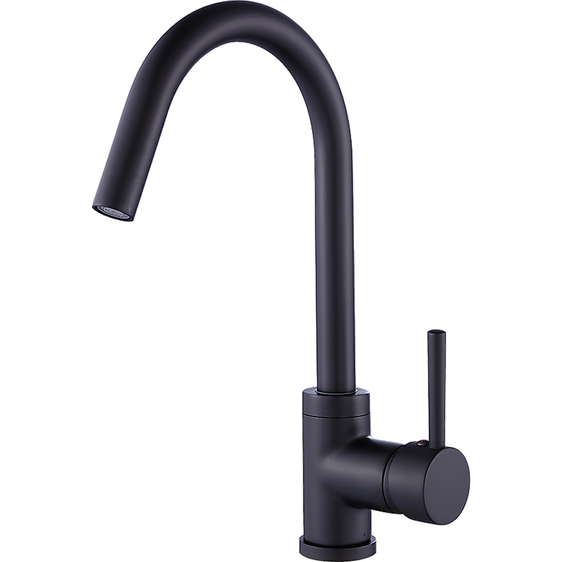 Kitchen Mixer Tap Faucet Basin Laundry Sink - BLACK