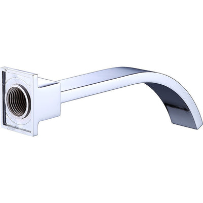 180mm Bath Spout Polished Chrome Finish