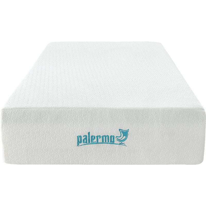 Palermo King Single Mattress 30cm Memory Foam Green Tea Infused CertiPUR Approved