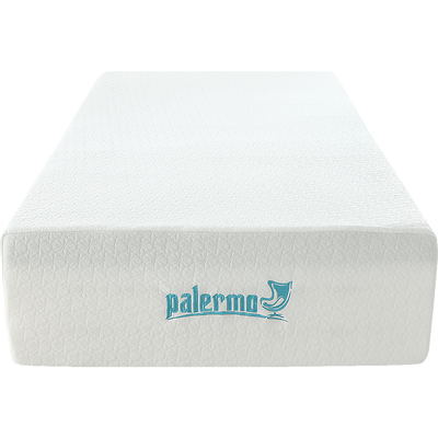 Palermo Single Mattress 30cm Memory Foam Green Tea Infused CertiPUR Approved