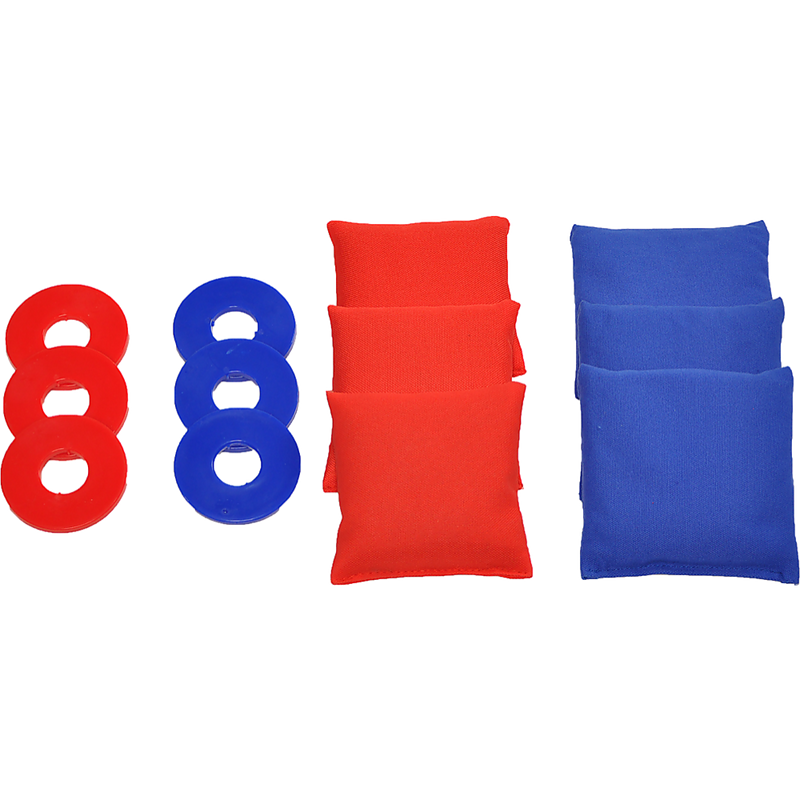 2-in-1 Three-Hole Bags and Washer Toss Combo Cornhole Portable Outdoor Games