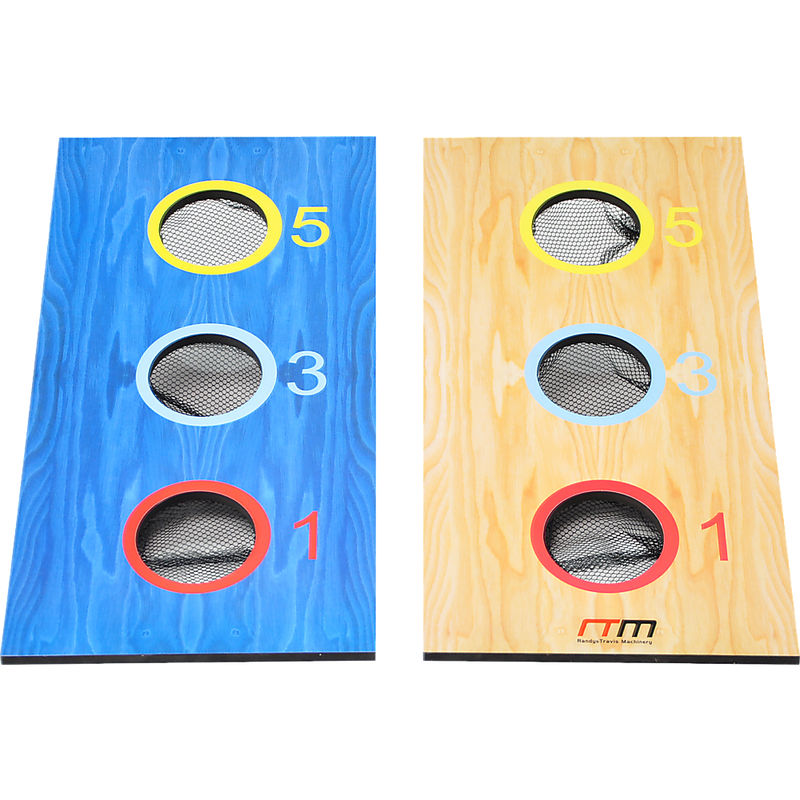 2-in-1 Three-Hole Bags and Washer Toss Combo Cornhole Portable Outdoor Games