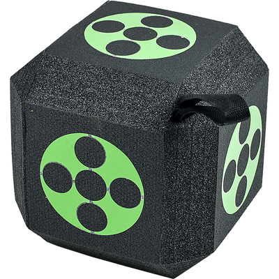 Archery 3D Dice Target Cube Reusable 18 Sides 23CM Self Healing XPE Foam Target