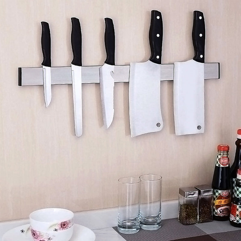 41cm Strong Magnetic Wall Mounted Kitchen Knife Magnet Bar Holder Display Rack Strip