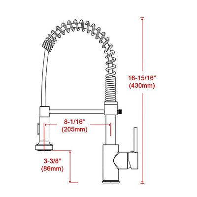 Basin Mixer Tap Faucet w/Extend -Kitchen Laundry Sink