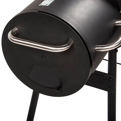 BBQ Smoker Charcoal Grill Roaster Portable Outdoor Camping Barbecue 2in1