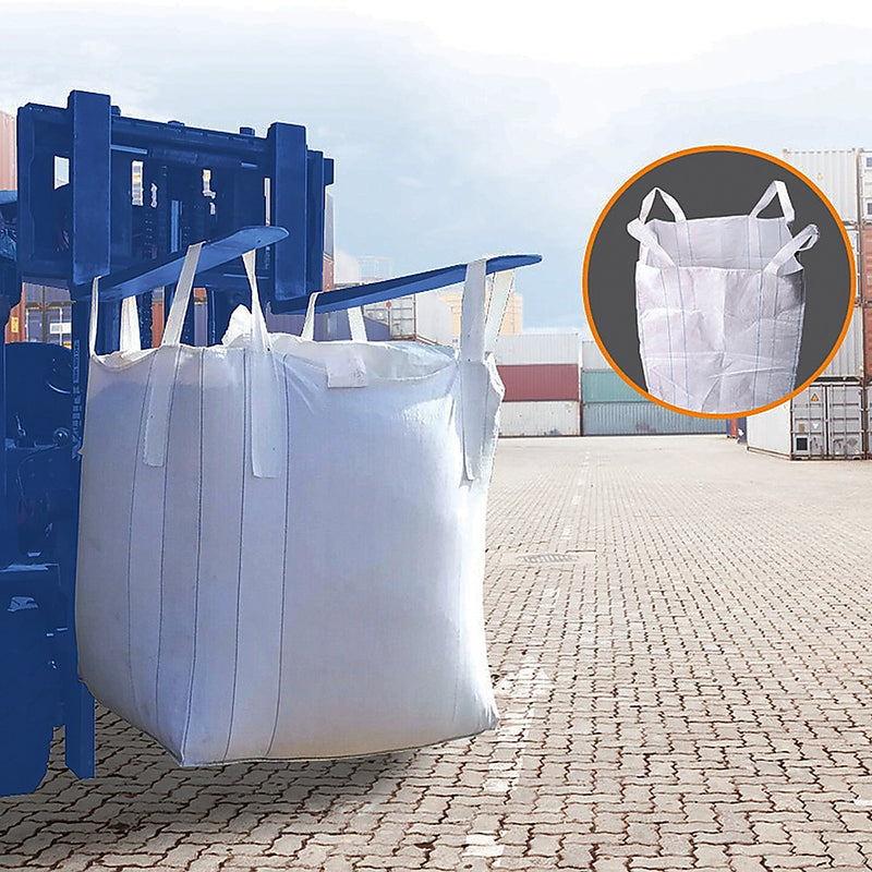 4 x 1 tonne FIBC Polypropylene UV Rated Builder / Bulk / Landscape Bags