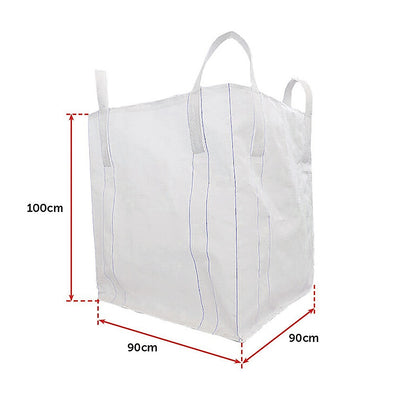 4 x 1 tonne FIBC Polypropylene UV Rated Builder / Bulk / Landscape Bags