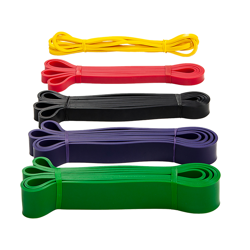 Resistance Band Loop Set of 5 Heavy Duty Gym Yoga Workout