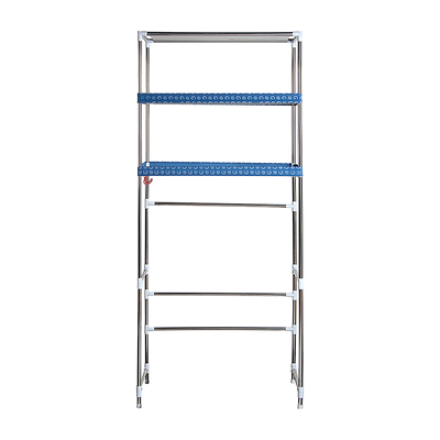 Storage Shelves Shelf 3 Tier Rack Portable Laundry Stand Unit Organiser