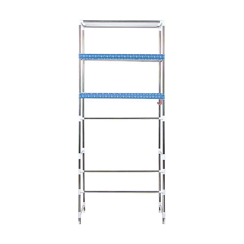 Storage Shelves Shelf 3 Tier Rack Portable Laundry Stand Unit Organiser