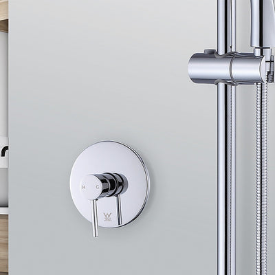 Shower Bath Mixer Tap Bathroom WATERMARK Approved - Chrome