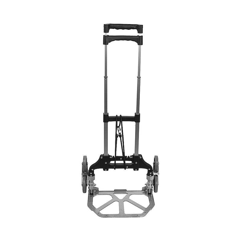 Stair Climbing Trolley 6 Wheels Aluminium Folding Hand Cart Climb Steps