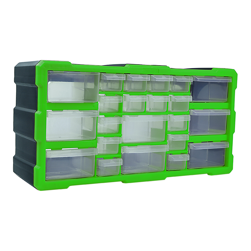 22 Multi Drawer Parts Storage Cabinet Unit Organiser Home Garage Tool Box