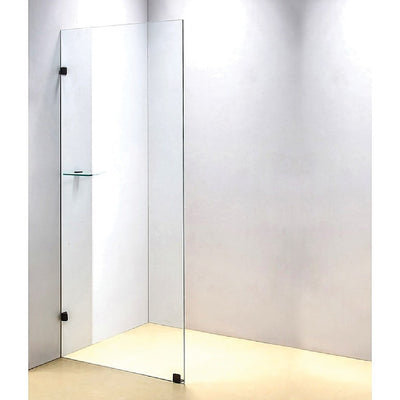 800 x 2100mm Frameless 10mm Safety Glass Shower Screen