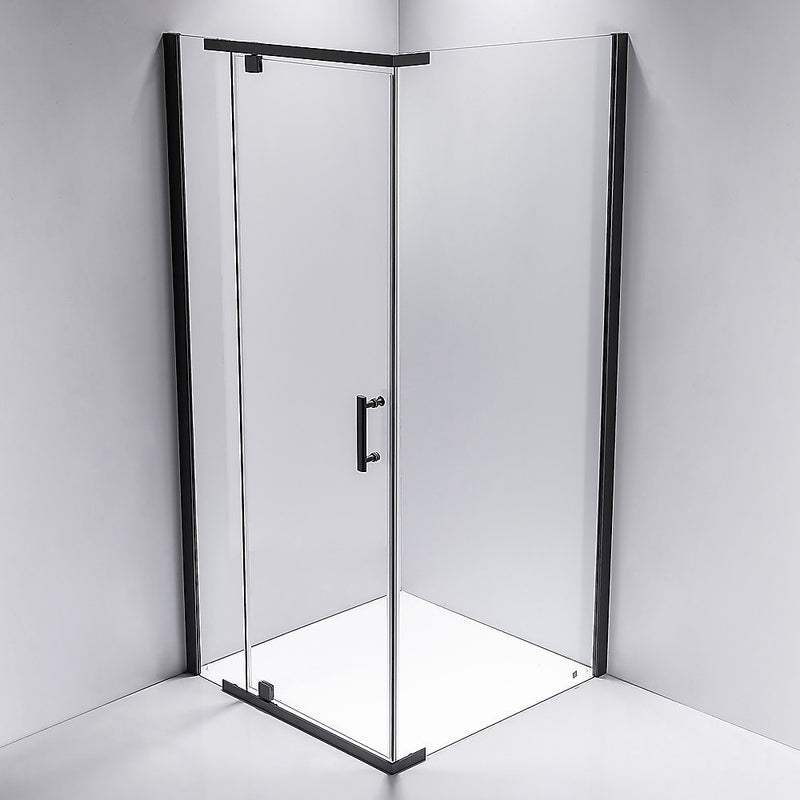 Shower Screen 1200x900x1900mm Framed Safety Glass Pivot Door By Della Francesca