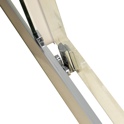 1000 x 1200mm Sliding Door Nano Safety Glass Shower Screen By Della Francesca