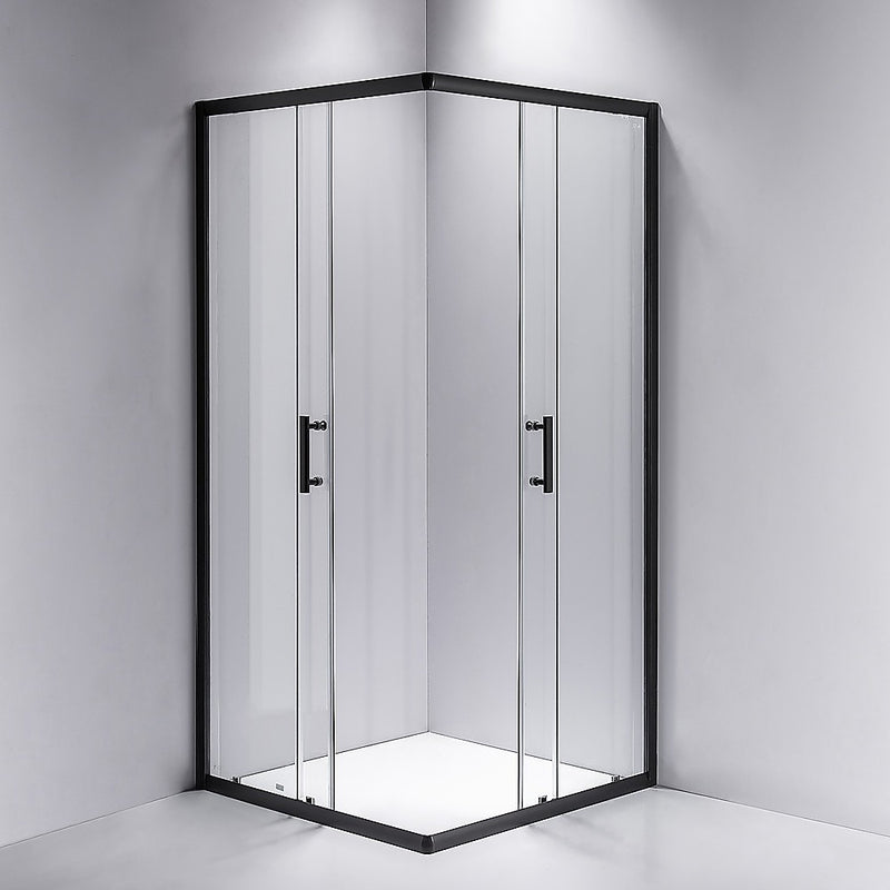 800 x 1200mm Sliding Door Nano Safety Glass Shower Screen By Della Francesca