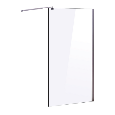 1200 x 2100mm Frameless 10mm Safety Glass Shower Screen