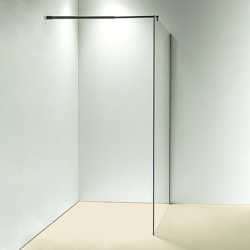 1000 x 2100mm Frameless 10mm Safety Glass Shower Screen