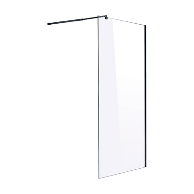 1200 x 2100mm Frameless 10mm Safety Glass Shower Screen