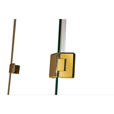 900 x 900mm Frameless 10mm Glass Shower Screen By Della Francesca