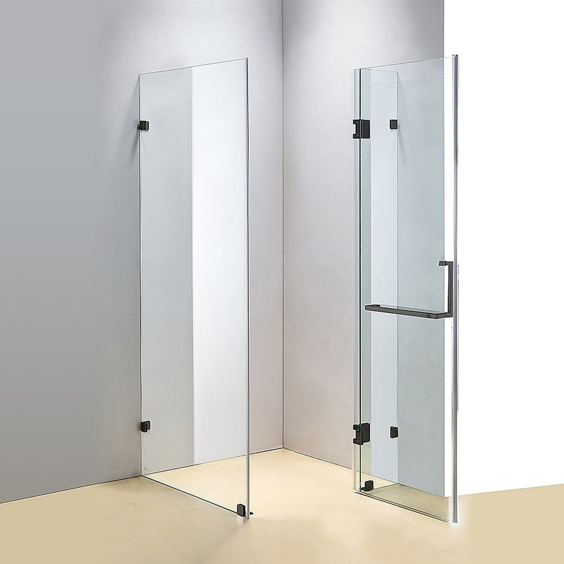 1200 x 900mm Frameless 10mm Glass Shower Screen By Della Francesca