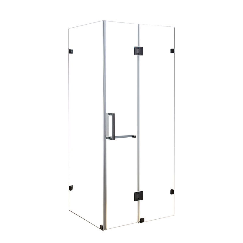 1200 x 700mm Frameless 10mm Glass Shower Screen By Della Francesca