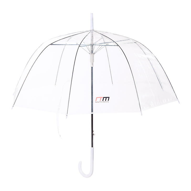 5x Clear Transparent Rain Walking Umbrella Parasol PVC Dome Wedding Party Favour