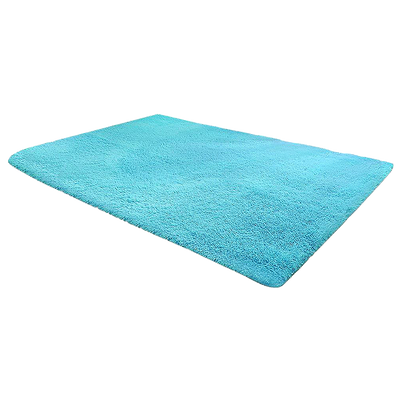 230x160cm Floor Rugs Large Shaggy Rug Area Carpet Bedroom Living Room Mat - Turquoise