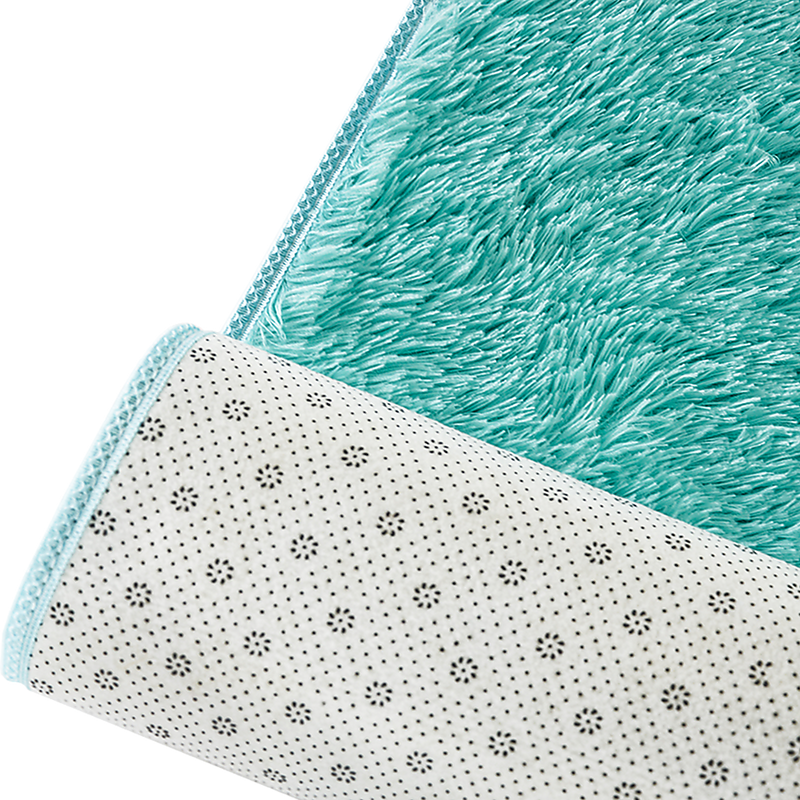 230x160cm Floor Rugs Large Shaggy Rug Area Carpet Bedroom Living Room Mat - Turquoise