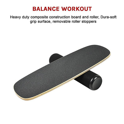 Balance Board Trainer with Stopper Wobble Roller