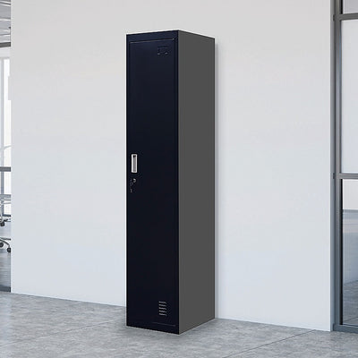 One-Door Office Gym Shed Clothing Locker Cabinet