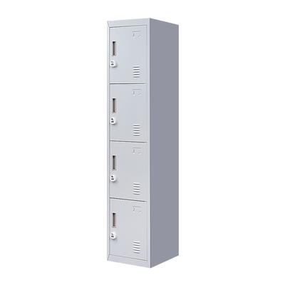 4-Door Vertical Locker for Office Gym Shed School Home Storage