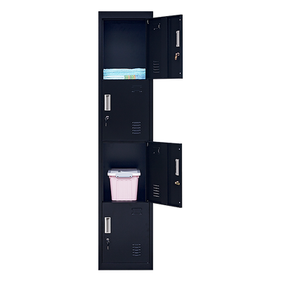 4-Door Vertical Locker for Office Gym Shed School Home Storage