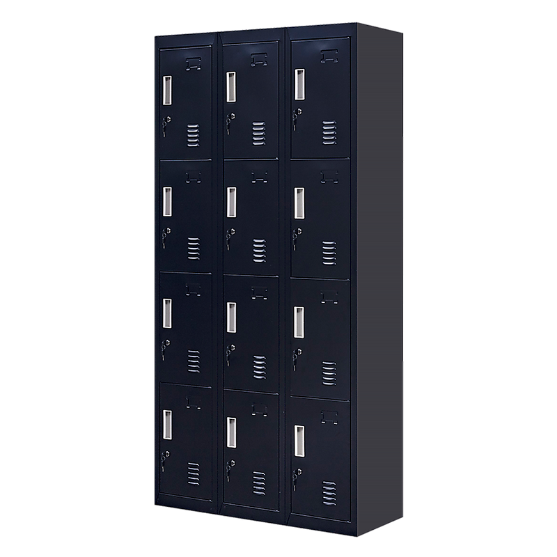 12-Door Locker for Office Gym Shed School Home Storage