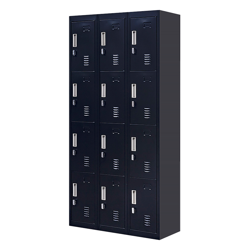 12-Door Locker for Office Gym Shed School Home Storage