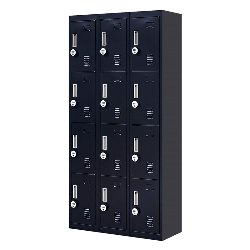 12-Door Locker for Office Gym Shed School Home Storage