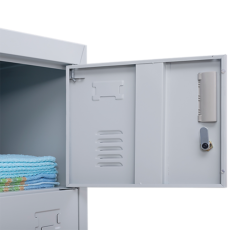 6-Door Locker for Office Gym Shed School Home Storage