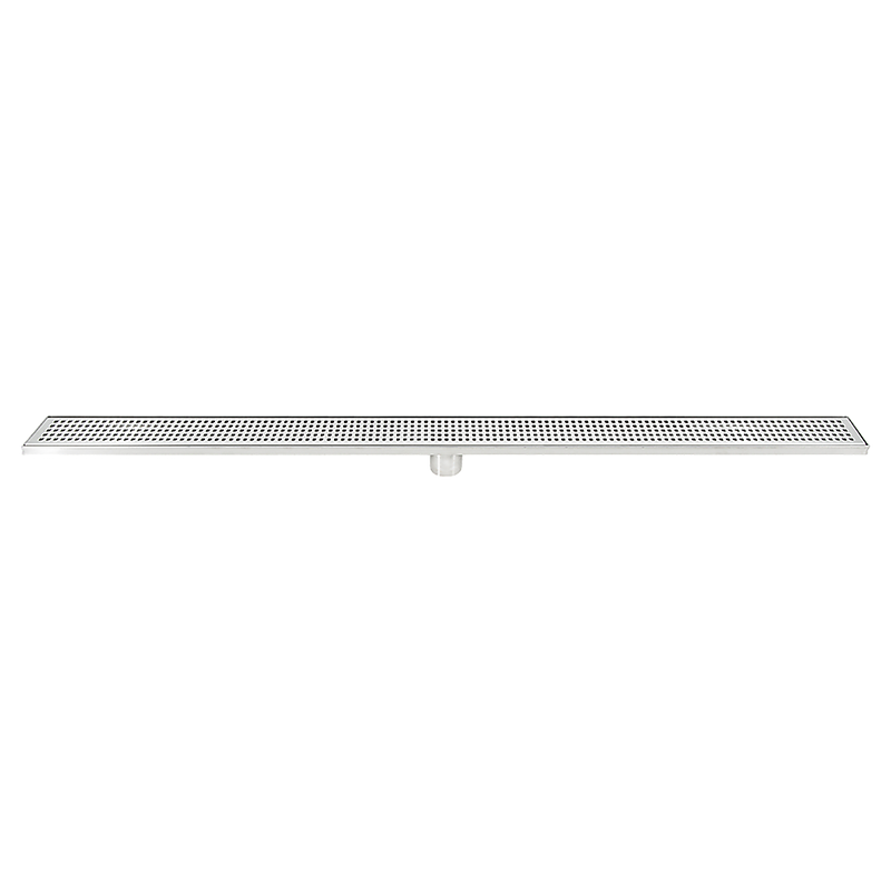 1200mm Tile Insert Bathroom Shower Stainless Steel Grate Drain w/Centre outlet Floor Waste