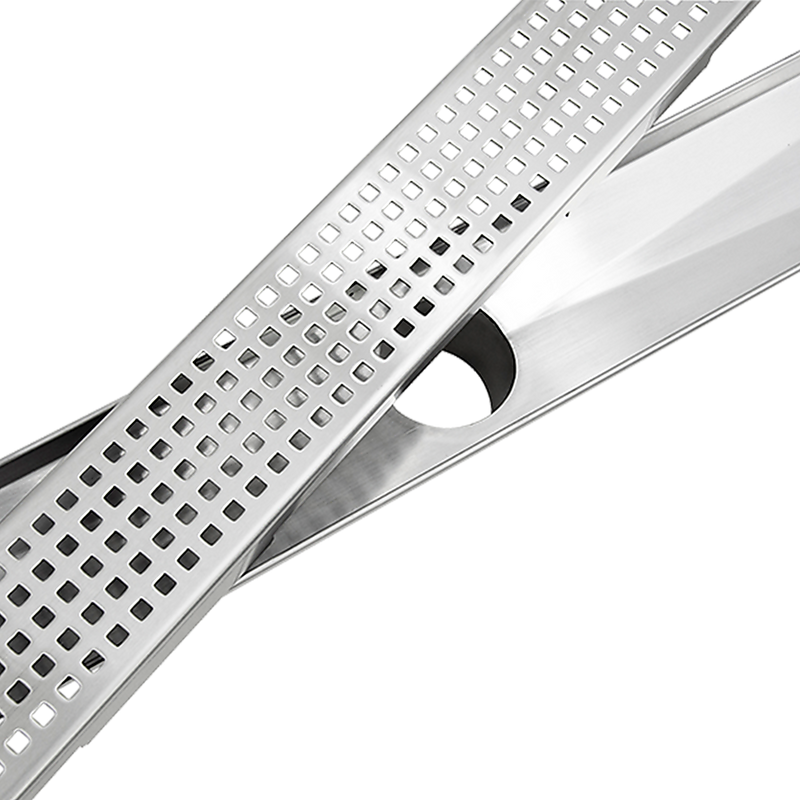 1200mm Tile Insert Bathroom Shower Stainless Steel Grate Drain w/Centre outlet Floor Waste