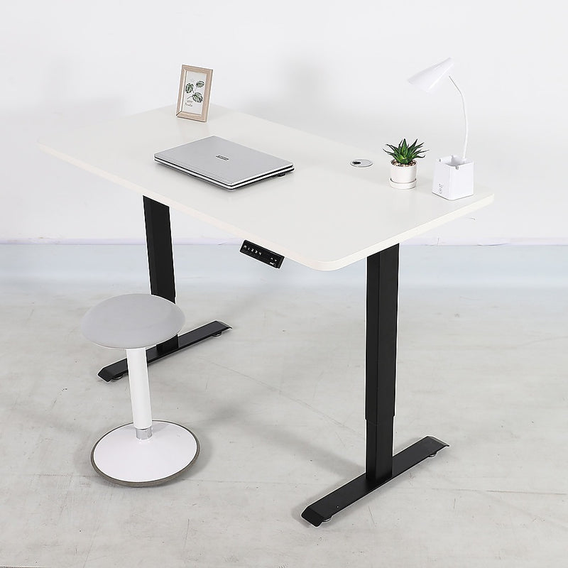 Palermo Standing Desk Sit Stand Height Adjustable Motorised 140cm Table Dual Motor