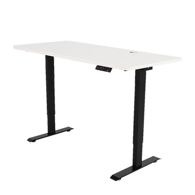 Palermo Standing Desk Sit Stand Height Adjustable Motorised 140cm Table Dual Motor